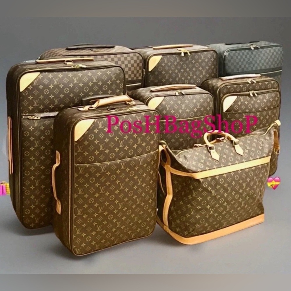 Louis Vuitton Pegase Classic Suitcase Upright Luggage Bag Business πΊπΈ - Picture 15 of 16